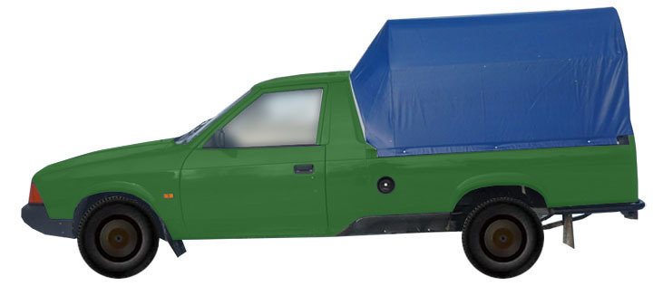 АЗЛК Москвич 2335 Пикап 233522 (1994-2001) УЗАМ 3317 1.7